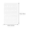 thumbnail image 2 of 12pcs Alfabetos Número Stencils Pintura Scrapbook Coloring Plantilla Decorativa, 2 of 7