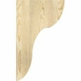 thumbnail image 3 of 4"W x 12"D x 20"H Carmel Rough Sawn Corbel, Douglas Fir, 3 of 9