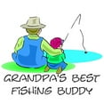thumbnail image 2 of CafePress - Grandpa's Fishing Buddy Infant Bodysuit - Baby Light Bodysuit, Size Newborn - 24 Months, 2 of 4