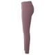 thumbnail image 4 of Pantalones de yoga de talle alto para mujer, control de barriga, entrenamiento, fitness, pantalones de nailon, accesorio deportivo, color rosa sucio, 4 of 10