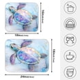 thumbnail image 2 of Ryvnso Turtle on Marble Dish Drying Mat for Kitchen Countertop 18x24 Large Dish Pad Drainer Rack Dish Sink Mats, 2 of 7