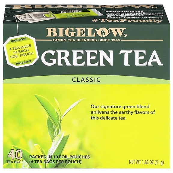 Bigelow Green Tea Bags, 40 ct