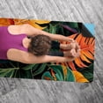 thumbnail image 5 of Plant 72.8"x26.8" Gym Towel with Features and Storage Bag – Yoga, Pilates, Fitness, and More, 5 of 6