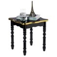 thumbnail image 1 of Versatile Square Wooden Side Table - Living Room Accent End Table with Rustic Charm, Sleek Design, and Storage Shelf for Modern Home Decor and Small Spaces, Brown, 1 of 5