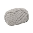 thumbnail image 3 of Hilo grueso de lana voluminoso Perfecl para hacer almohadas Gris claro, 3 of 8