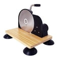 thumbnail image 4 of Siruishop Trancheuse à Pain Manuelle Accessoires de Cuisson pour Usage Domestique Commercial Coupe de Toast Noir Régulier, 4 of 8