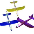 thumbnail image 3 of Éclairage Jet Avion Mousse Planeur Modèle d'Inertie Avion Jouet Avion, 3 of 8