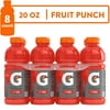 Gatorade Thirst Quencher Fruit Punch Sports Drinks, 20 fl oz, 8 Count Bottles