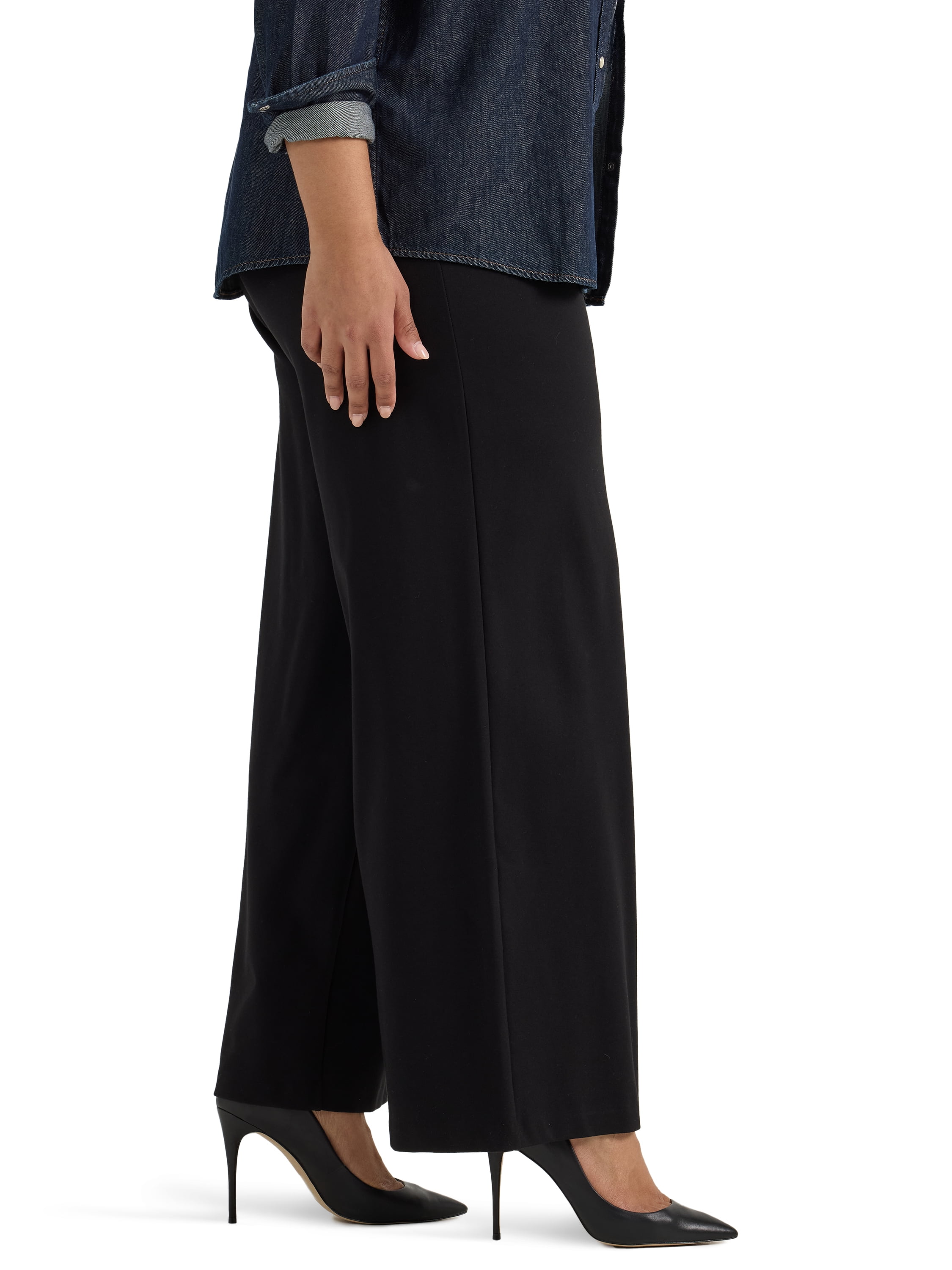 Lee® Women's Plus Ultra Lux Comfort Anywear Wide Leg Pant