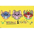 thumbnail image 4 of Disney Lilo and Stitch: Pattern Clash - Cosmic & Cute Wall Poster with Pushpins, 22.375" x 34", 4 of 4
