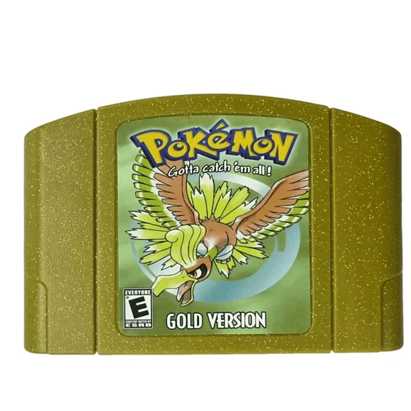 Gold Version N64 - N64 Game Cartridge (US Version)​​
