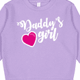 thumbnail image 3 of Inktastic Valentine's Day Daddy's Girl with Heart Toddler Sweatshirt, 3 of 4