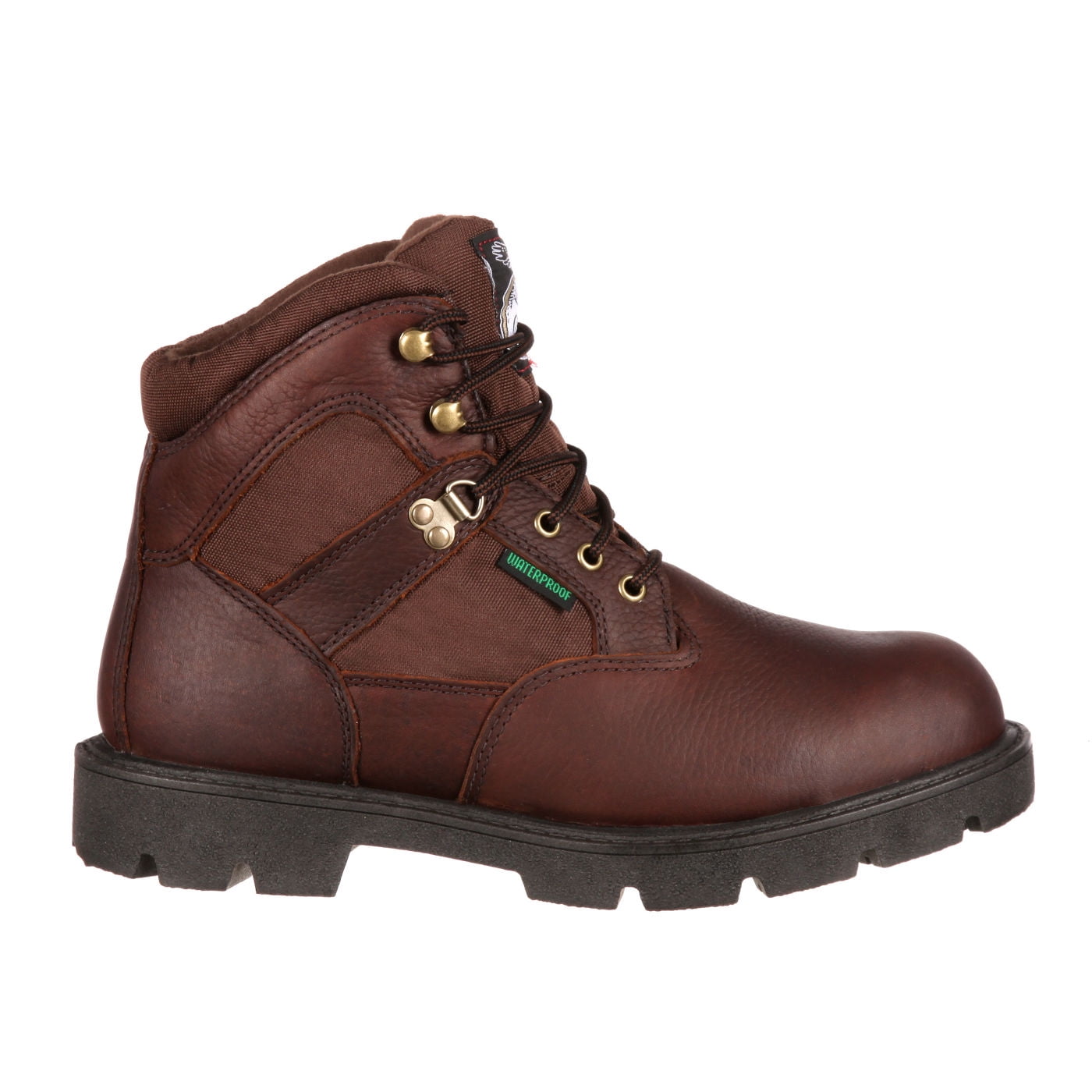 Rocky Mobilite Steel Toe Work Boots Mens 9.5 W Brown Waterproof Leather 6114 NIB Rocky Men main image 4