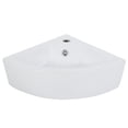 thumbnail image 1 of Lavabo de Salle de Bain en Céramique, Lavabo d'Angle Moderne Solution Innovante, 1 of 8