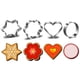 thumbnail image 2 of Juego de cortadores de galletas YXCLIFE de metal, 12 piezas: estrella, redondo, corazón, 2 of 5