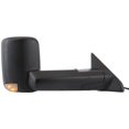 thumbnail image 3 of 09-12 Dodge Ram Pickup 1500 2500 3500 4500 Left & Right Set Power Tow Mirror Textured Black Flip-Up w/Heat, Signal, Puddle Light, 3 of 9
