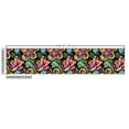 thumbnail image 3 of Ambesonne Colorful Fabric by the Yard Upholstery, Vibrant Floral, 1 Yard, Multicolor, 3 of 5