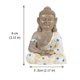 thumbnail image 2 of Buda Decoración del jardín adornos patio decorativo Zen Buddha Statue Crafts, 2 of 5