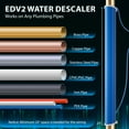 thumbnail image 3 of iSpring EDV2 Whole House Super Water Descaler, 10 Times More Powerful Alternative Electronic Salt-Free Hard Water Conditioner, Alloy Construction, Reduces Limescale, Prevents Deposits Build-up, 3 of 7