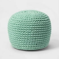Pouf Ottoman - Cloud Island Mint