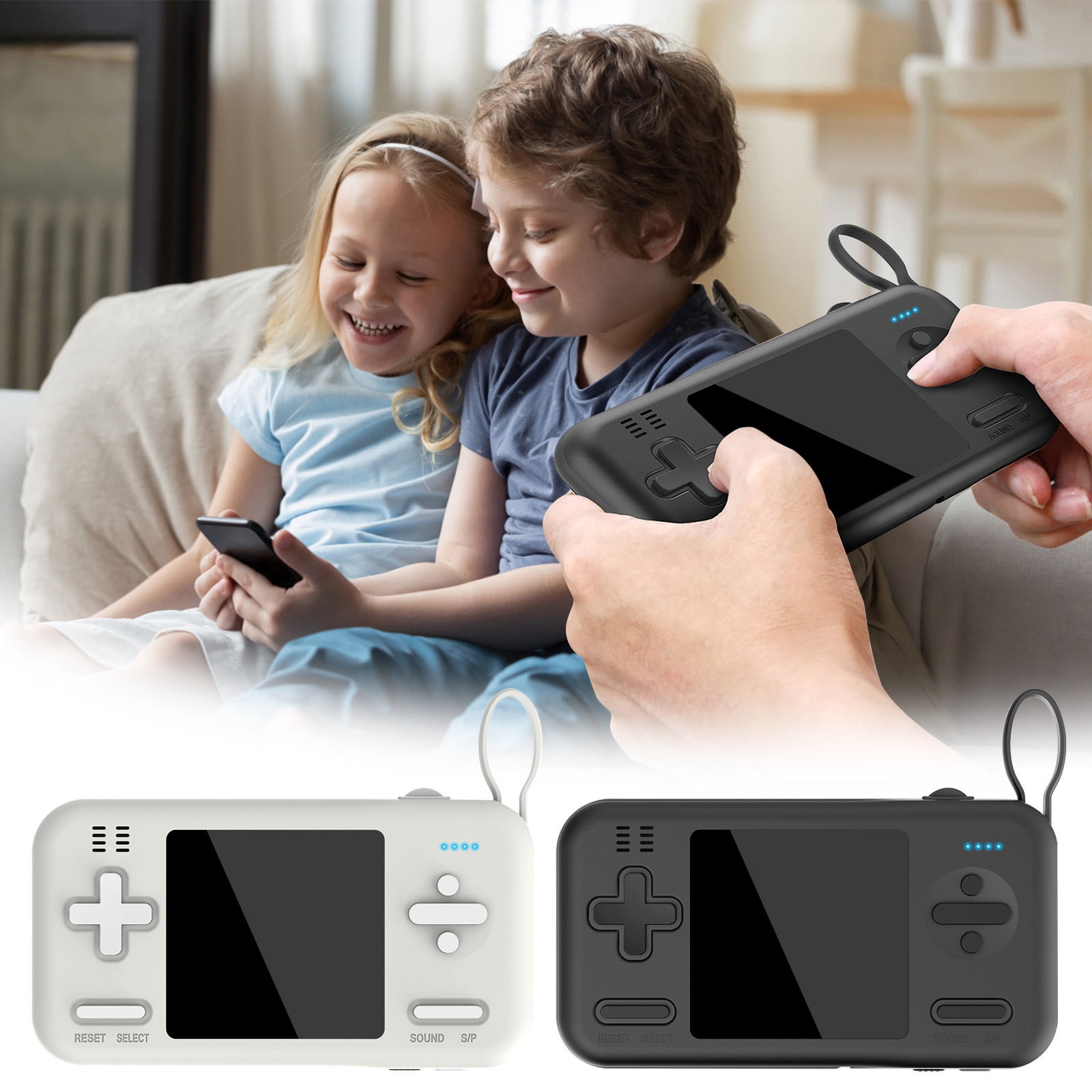 Apmemiss Birthday Gifts for Women Clearance D15 Comes with Cable Charging Treasure Game Console Two-In-One Mobile Power Supply 416 Games Clearance Items