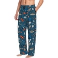 thumbnail image 6 of Sikiie Cartoon Space1 Mens Pajama Pants Sleep & Lounge Pants, PJ Bottoms With elastic waistb and Pockets X-Large, 6 of 6