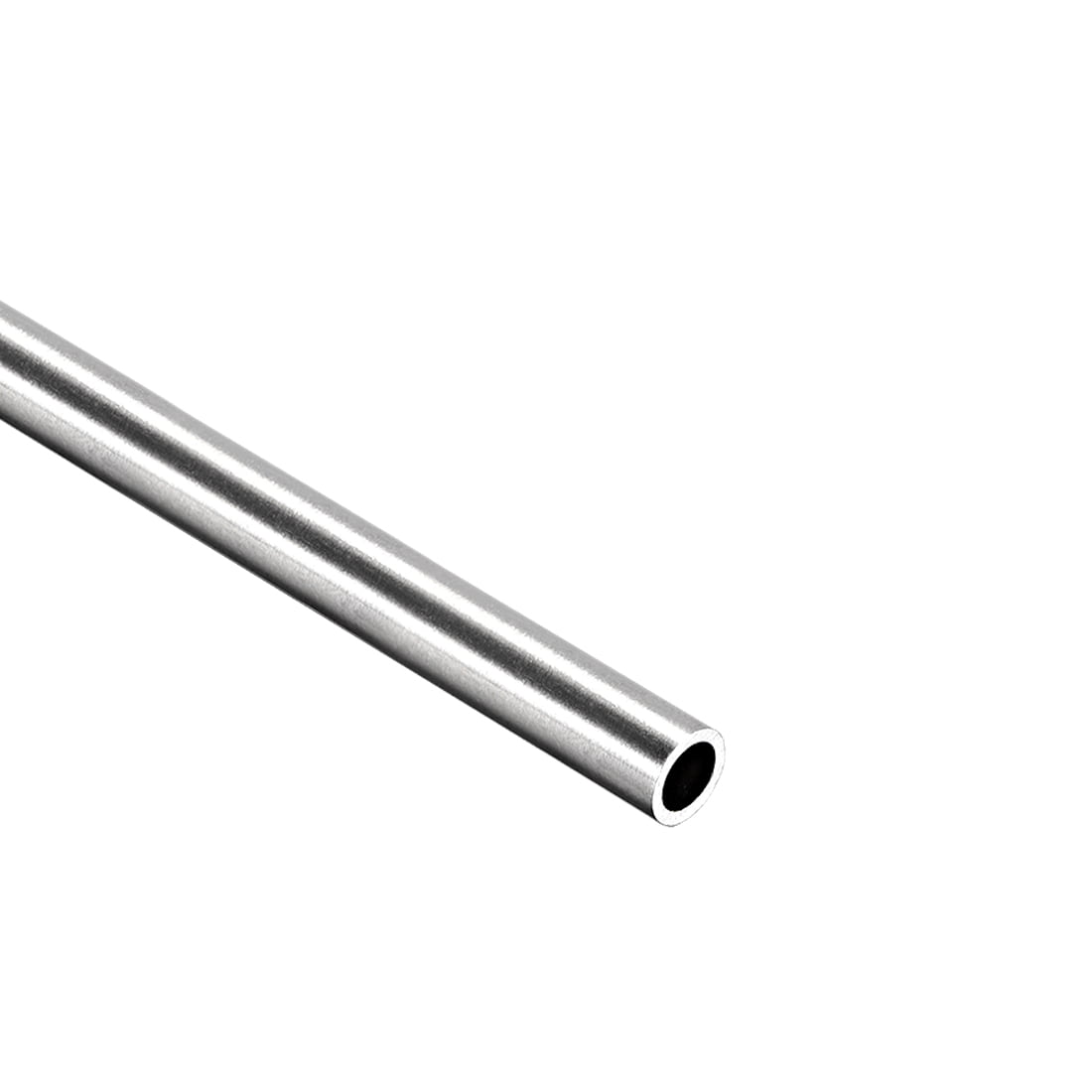 Round Stainless Steel Tube 304 6 mm OD 0.2 mm Wall Thickness 250 mm Length Seamless Straight Pipe 