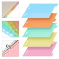thumbnail image 5 of ELAYARD Tab Dividers 6-Hole Tab Dividers with Labels Index for A5 Binder Planner or Notebook Organization 10Pcs(8.27X6.26X0.04in), 5 of 9