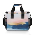 thumbnail image 7 of FORMRS Insulated Cooler Bag 24 Cans Capacity Soft Leakproof Lunch Box with Side Pockets, Abstract Painting, 7 of 7