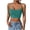Green, variant on Wenini Women's Crop Tops Spaghetti Strap Square Neck Sleeveless Solid Basic Summer Tight Tank Tops, Yellow S