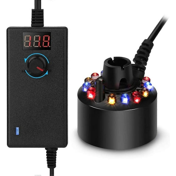 Mist Maker Fogger Water Fountain Pond Fog Machine Atomizer Air Humidifier Haloween Smoke Machine Bl