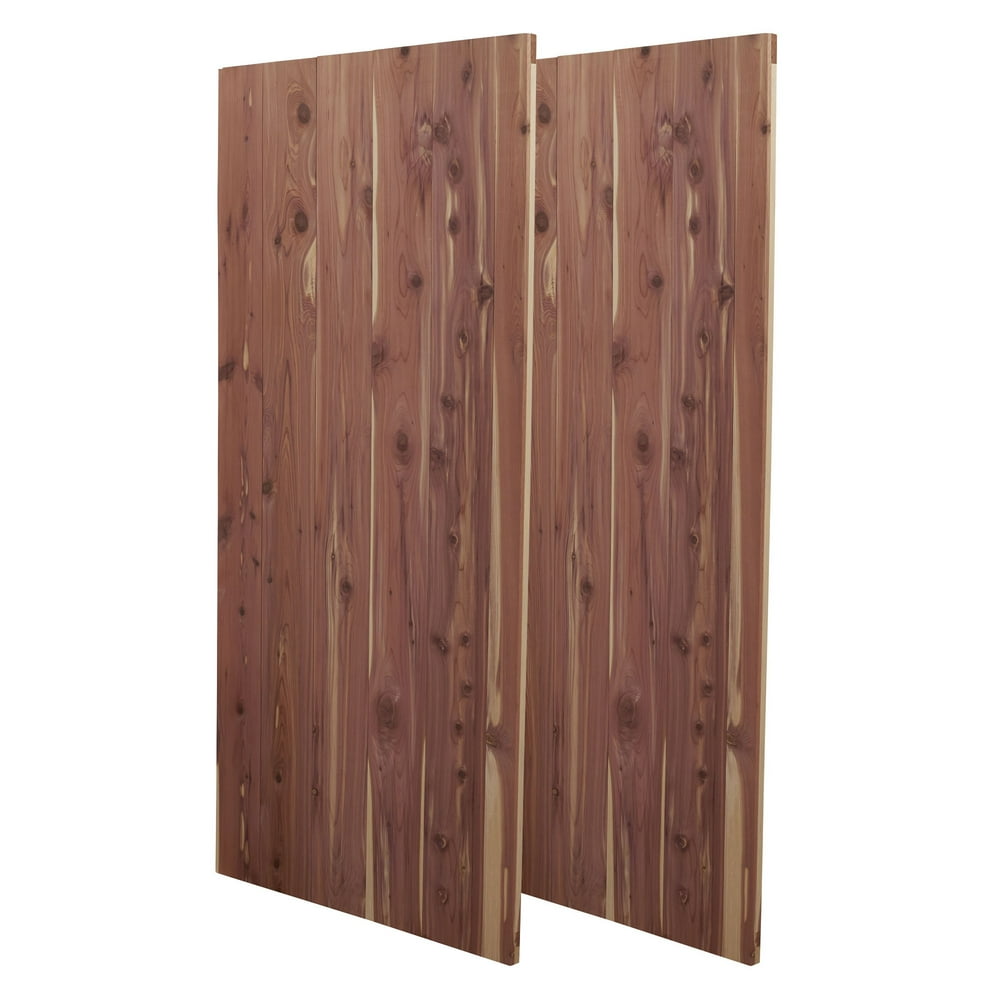 Cedar Fresh "20 x 42" BracketFree Cedar Panels for Closet, Set of 2