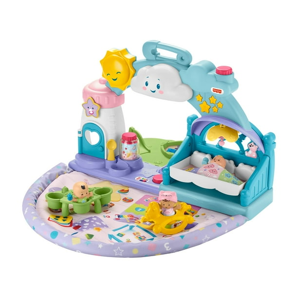 FisherPrice Little People 123 Babies Playdate Musical Playset with 3