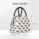 thumbnail image 2 of Fotbe Dachshund Dog Bolsa de Almuerzo con Estampado, Lonchera Aislada, Contenedor de Comida Reutilizable Tipo Cooler a Prueba de Fugas, 2 of 6