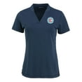 thumbnail image 2 of Women's-Cutter & Buck  Heather Navy Chicago Fire Forge Heather Stretch Blade Top, 2 of 3