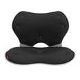 thumbnail image 2 of lionlar Foldable Support Waist Pad Chair Cushion Detachable black, 2 of 9