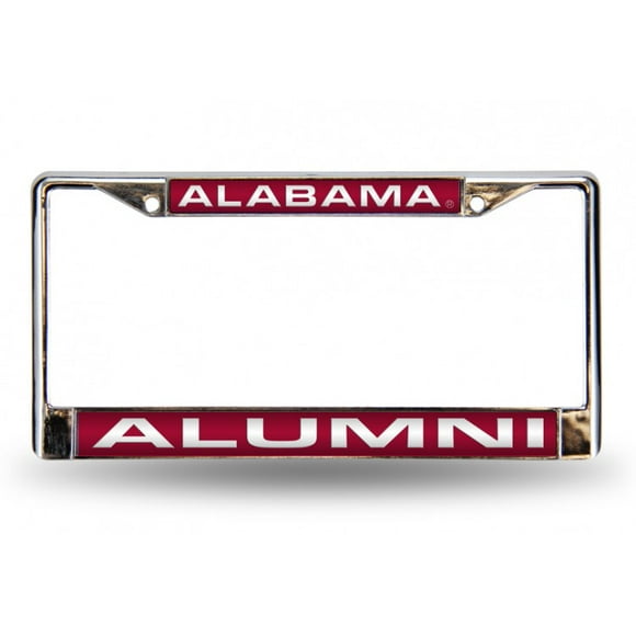 Alabama Crimson Tide Alumni Laser Chrome Frame