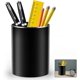 thumbnail image 4 of (negro) Alliage D'aluminium Crayon Pot Bureau, Bureau Rangement Mtal Et Aluminium Organisateur Rond Pour Le Bureau, L'cole, La Maison Et Les Enfant, 4 of 5