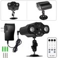 thumbnail image 5 of RV Proyector láser para escenario, Fiesta de DJ, discoteca, Control por voz, linterna roja, verde, azul, Club, vacaciones familiares, luces navideñas Rojo Verde, 5 of 5