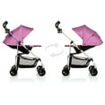 thumbnail image 5 of Evenflo Urbini Reversi Reversible Lightweight Stroller with Canopy, Pink, 5 of 34