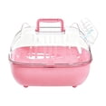 thumbnail image 2 of Small Animal Travel Carrier with Water Bottle, Transparent Acrylic Portable Cage with Carry Handle and Ventilation for Short Trips, Transport Box for Hamster Bird and Other Compact Pets, 2 of 6