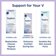 Replens Long-Lasting Vaginal Moisturizer, Relieves Vaginal Dryness, 8 Pre-Filled Applicators