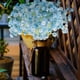 thumbnail image 5 of Ramo Artificial de Flores Azules, Decoración de Boda, Flor de Pared, Estrella Parpadeante, 5 of 7