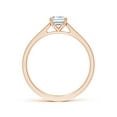 thumbnail image 2 of ANGARA Natural 0.75 Ct. Diamond Solitaire Engagement Ring in 14K Rose Gold for Women (Ring Size: 11.5), 2 of 10