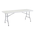 thumbnail image 1 of National Public Seating BT3000 Table Pliante Moderne en Plastique Robuste, Gris Moucheté, 1 Unité, 1 of 12