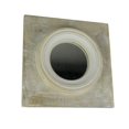 thumbnail image 1 of Natural Wood Framed Porthole Style Wall Mirror 12 Inches Square, 1 of 5