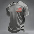 thumbnail image 2 of Dwelliawo Men's 250th Anniversary Usa Polo Shirt 1776-2026 Freedom Short Sleeve Patriotic Shirt American Flag Patriotic Shirts Polo Top M Gray XL, 2 of 5