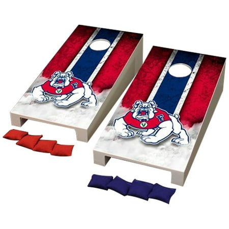 - Fresno State Bulldogs Desktop Mini Cornhole Game Set - No Size