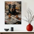 thumbnail image 3 of Beauceron Dog Bathroom Decor - Funny Bathroom Decor Wall Art, Dog Bathroom Wall Art and Animal Canvas, Dog Bathroom Canvas, 3 of 4