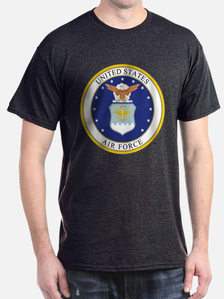 CafePress - U.S. Air Force Emblem - 100% Cotton T-Shirt - Walmart.com